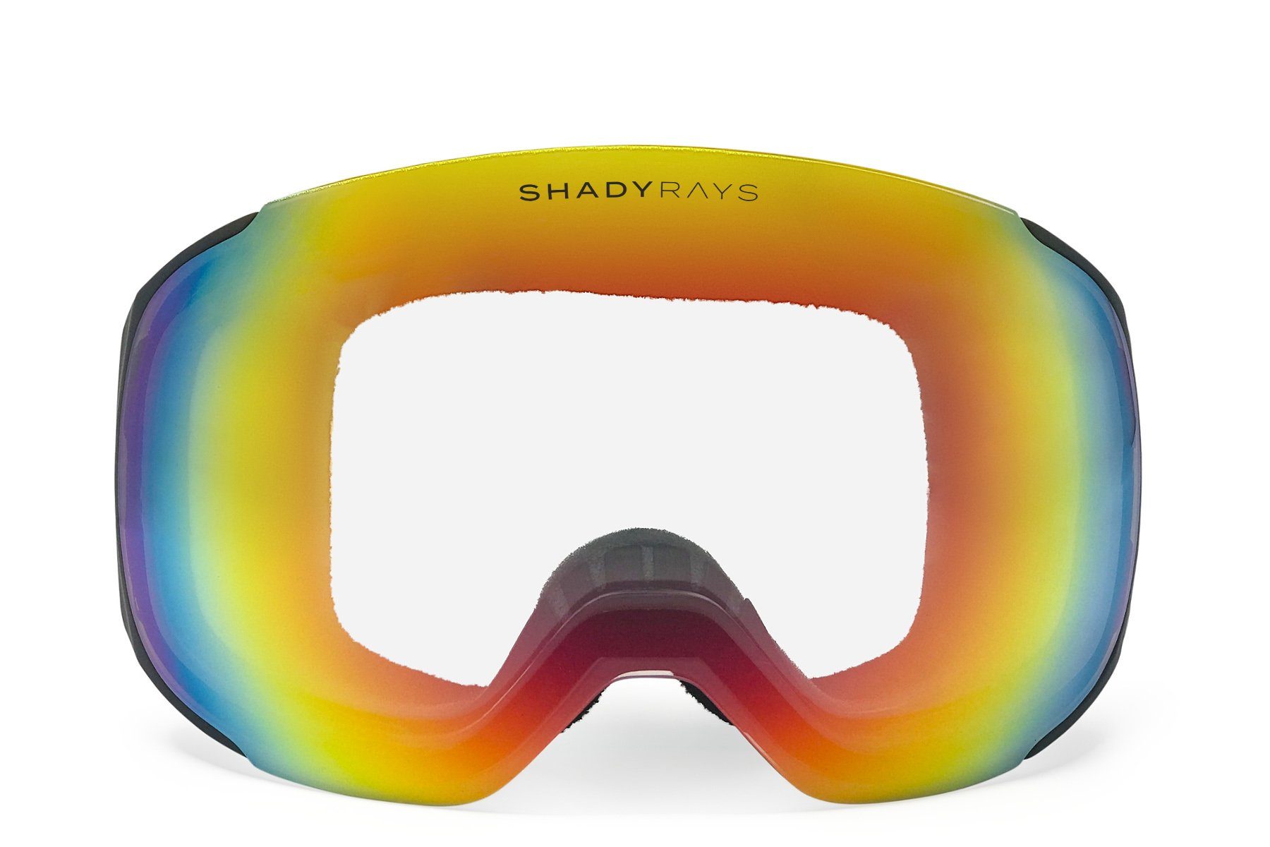 Denali Snow Goggle Lens   Black Red
